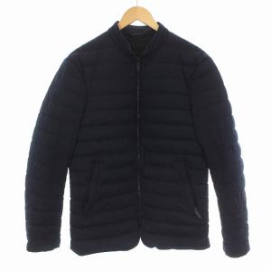 EMPORIO ARMANI ダウンジャケット ジップアップ 48 ネイビー