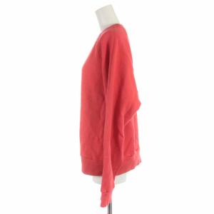 Shinzone NEW COMMON SWEAT トレーナー スウェット プルオーバー コットン 長袖 F レッド