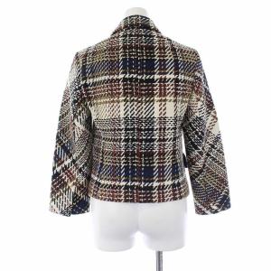 PAULE KA 近年モデル スーツ セットアップ テーラードジャケット ワンピース チェック 36 マルチカラー