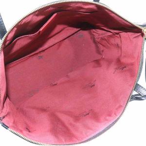 ETRO トートバッグ フェイクレザー 総柄 黒