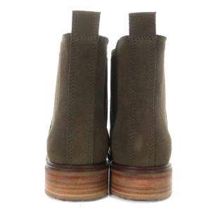 Clarks Clarkdale Arlo サイドゴアブーツ スエード ローヒール UK5 カーキ