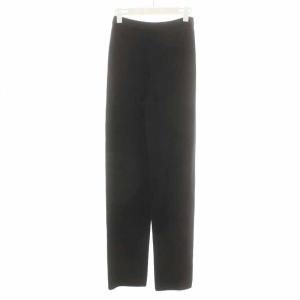 Max Mara イージーパンツ ニット ウール L ネイビー
