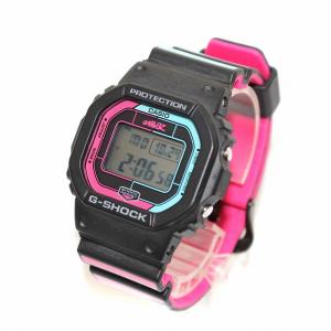 CASIO G-SHOCK GORILLAZ限定 逆輸入海外モデル ソーラー デジタル 腕時計 ショックレジスト ブラック ピンク GW-B5600