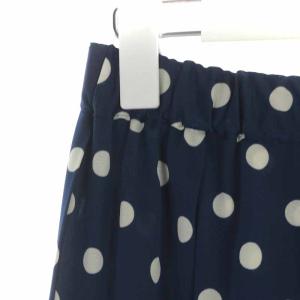 robe de chambre COMME des GARCONS COMME des GARCONS フレアスカート ロング タック ドット 水玉 M 青 ブルー