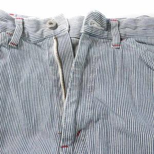 eYe JUNYA WATANABE MAN AD2011 ロングパンツ コットン ストライプ M ネイビー ホワイト
