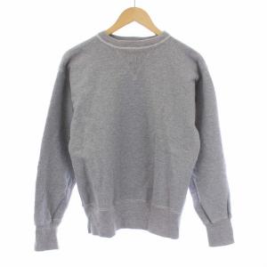 両Vガゼット スウェット トレーナー 長袖 38 グレー