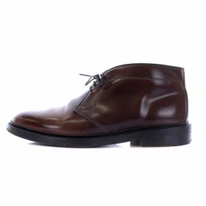 Allen Edmonds チャッカブーツ レザー レースアップ 6.5D ブラウン