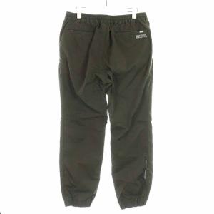 Back Channel ジョガーパンツ ロング ロゴプリント L カーキ
