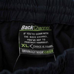Back Channel WIDE EASY PANTS XL ネイビー