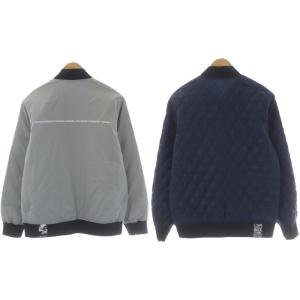 Back Channel REVERSIBLE QUILTING JACKET ブルゾン ジップアップ キルティング ロゴ