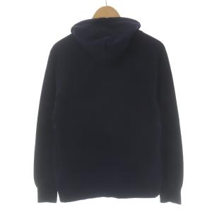 doublet 15SS BROOKLYN パーカー スウェット プルオーバー 長袖 フリンジ M ネイビー