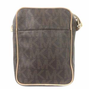 MICHAEL Michael Kors ショルダーバッグ PVC MKロゴ ブラウン