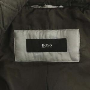 HUGO BOSS 中綿コート キルティング ロング丈 50 カーキ