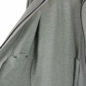 BURBERRY BLACK LABEL ジャケット ハイネック ジップアップ ワッペン ダブルライン 長袖 3 L グレー