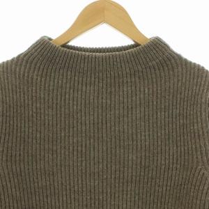 Andersen-Andersen ニット セーター ウール 長袖 S ブラウン