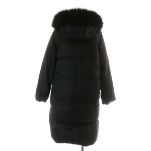 GRACE CONTINENTAL 17AW ファーダウンコート 36 黒