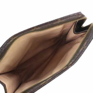 LOUIS VUITTON モノグラム ポッシュ トワレ 19 マルチポーチ ブラウン M47544