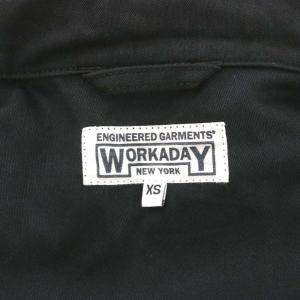 Engineered Garments Utility Jacket Reversed Sateen ジャケット コットン XS ブラック