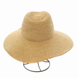 Ron Herman move roma 麦わら帽子 ストローハット つば広 56cm ベージュ