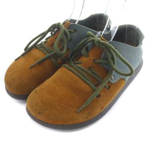 BIRKENSTOCK モンタナ サンダル スリッポン シューズ スエード 38 ベージュ