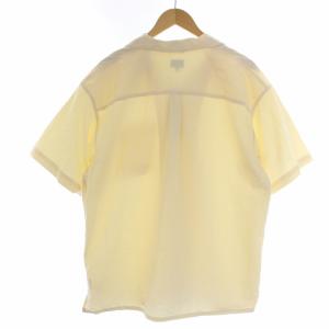 HELLY HANSEN ショートスリーブバスクシャツ 半袖 オープンカラー ナイロン L ベージュ HOE42202
