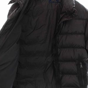 POLO RALPH LAUREN ダウンジャケット ナイロン ジップアップ M グレー
