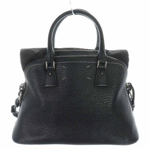 Martin Margiela 11 16AW 5AC MEDIUM ハンドバッグ 2way レザー 黒