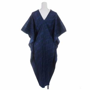 PLEATS PLEASE ISSEY MIYAKE Thank you very much!! プリーツワンピース 3 紺