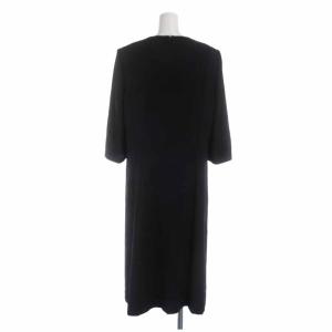 GIVENCHY HI FORMAL フレアワンピース ロング 七分袖 ブラック