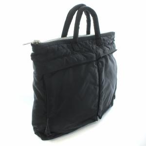 PORTER TANKER ショート ヘルメットバッグ ブラック