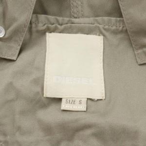 DIESEL サロペット オーバーオール コットン S グレー