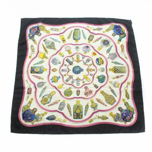 カレ90 Qu importe le flacon スカーフ シルク マルチカラー