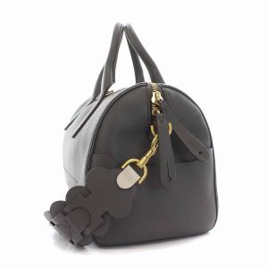 ANYA HINDMARCH ハンドバッグ ショルダーバッグ 2WAY レザー グレー