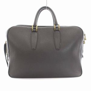 TOFF&LOADSTONE ビジネスバッグ ブリーフケース ショルダーバッグ 2WAY レザー グレー