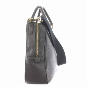 TOFF&LOADSTONE ビジネスバッグ ブリーフケース ショルダーバッグ 2WAY レザー グレー