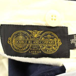 RRL パンツ ボタンフライ ダブル 36 ネイビー