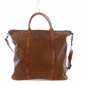 RRL TYPE A-2 オールレザー 2WAY カスタム トートバッグ 茶