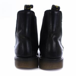 Dr.Martens サイドゴアブーツ チェルシーブーツ ショートブーツ レザー UK4 ブラック