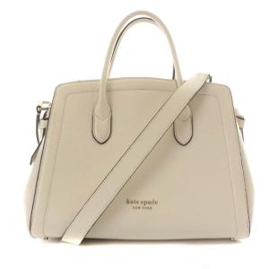 KNOTT ミディアム ハンドバッグ ショルダーバッグ 2way レザー ホワイト