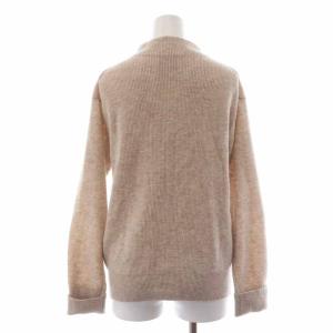 BEAUTY&YOUTH UNITED ARROWS ニット セーター ハイネック 長袖 ウール カシミヤ混 ベージュ