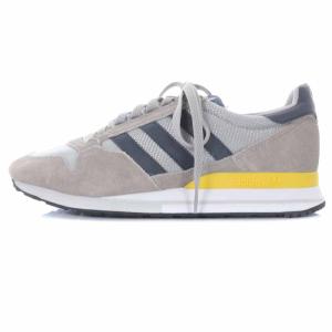 ZX500 OG スニーカー ローカット スエード メッシュ 切替 ロゴ US9 27cm グレー D65575
