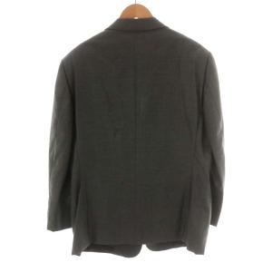 ARMANI COLLEZIONI スーツ セットアップ テーラードジャケット スラックス ウール シルク混 54 グレー