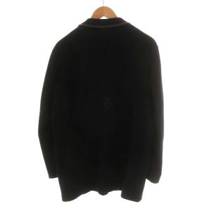 ARMANI COLLEZIONI テーラードジャケット ストライプ ウール 56 ブラック