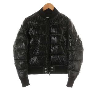 ブルゾン 中綿ジャケット アウター XXS 黒 ブラック