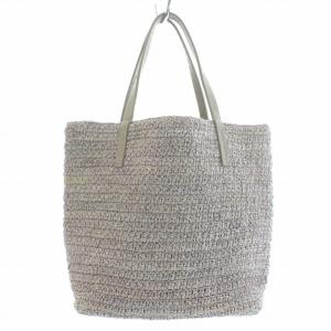 HELEN KAMINSKI DAVOLETTA-MINI トートバッグ ハンドバッグ かごバッグ ラフィア グレー