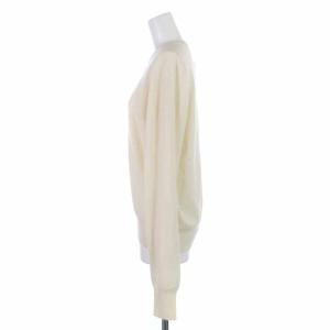 Martin Margiela 4 19SS カッティングオフカシミアセーター ニット 長袖 M アイボリー