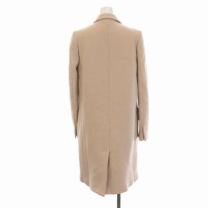 STELLA McCARTNEY ダブルブレスト チェスターコート ロング 36 薄ピンク