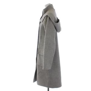 Theory 17AW NEW DIVIDE DUFFLE COAT DF フード ウール カシミヤ