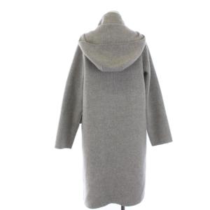 Theory 17AW NEW DIVIDE DUFFLE COAT DF フード ウール カシミヤ