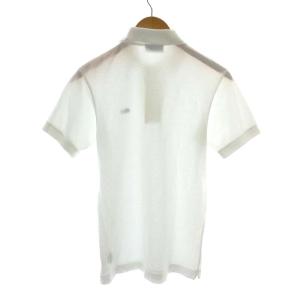 LACOSTE ポロシャツ 半袖 コットン 2 XS 白 ホワイト L1212A